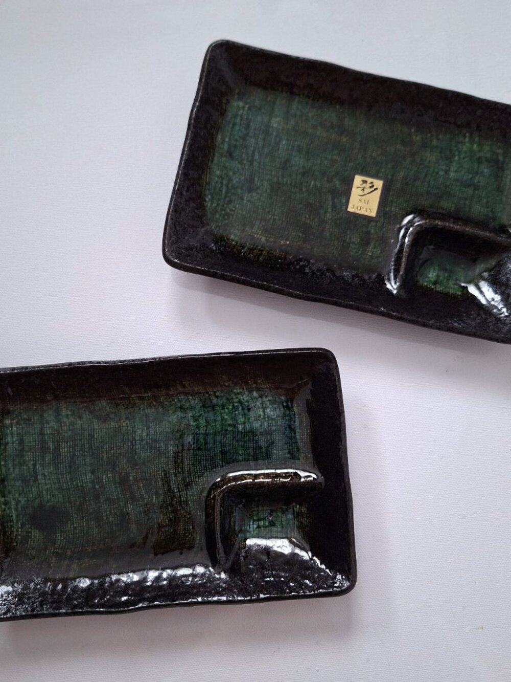 Ceramic Sushi Plates Set of 2